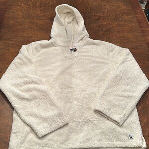 Birdwell Britches White Terry Hoodie Sz XL
